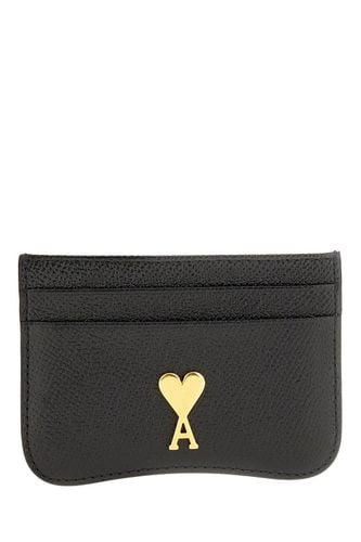 Paris De Coeur Logo Plaque Cardholder - Ami Alexandre Mattiussi - Modalova