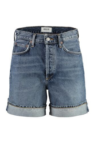 AGOLDE Dame Denim Shorts - AGOLDE - Modalova