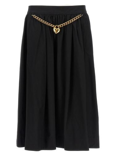 Moschino Pleated Midi Skirt - Moschino - Modalova