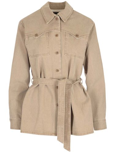 A. P.C. Belted Cotton Jacket - A.P.C. - Modalova