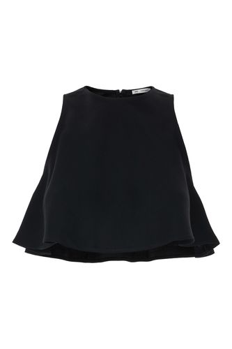 Black Acetate Blend Top - Ami Alexandre Mattiussi - Modalova