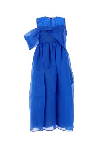 Electric Blue Silk Sidney Dress - Cecilie Bahnsen - Modalova