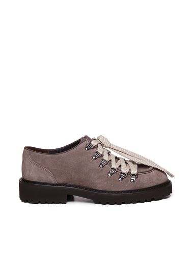 Doucal's Graphite Leather Lace-ups - Doucal's - Modalova