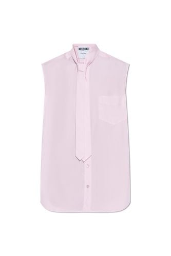 Moschino Sleeveless Shirt - Moschino - Modalova