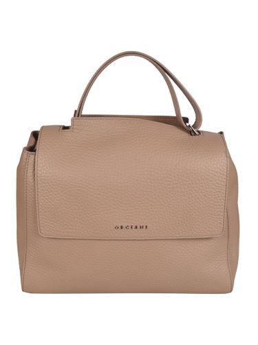 Classic Logo Flap Shoulder Bag - Orciani - Modalova