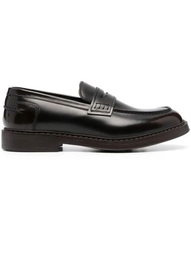 Doucal's Dark Brown Leather Loafer - Doucal's - Modalova