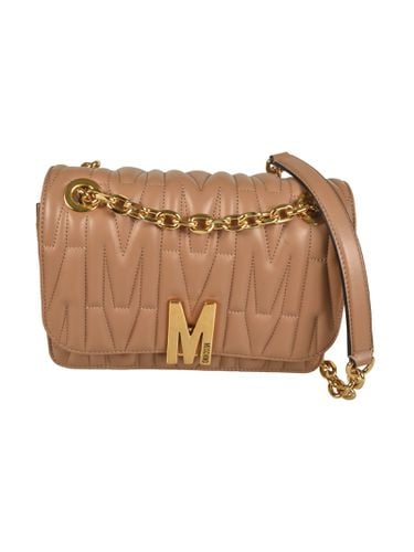 Moschino Logo Quilted Shoulder Bag - Moschino - Modalova