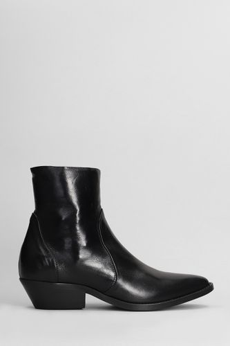 High Heels Ankle Boots In Leather - Julie Dee - Modalova