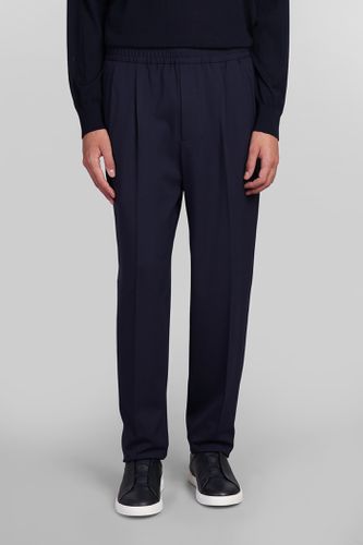 Zegna Pants In Blue Polyester - Zegna - Modalova