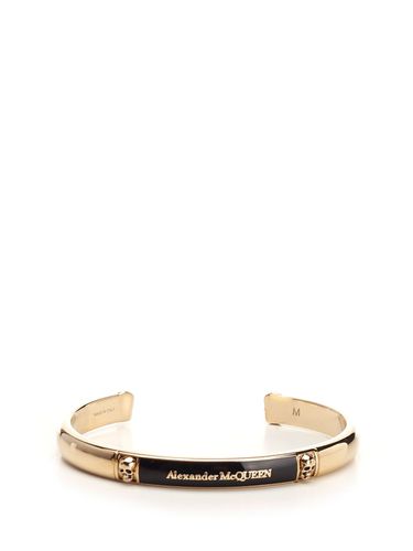 Skl Enamel Cuff 8053+bkl Enamel - Alexander McQueen - Modalova