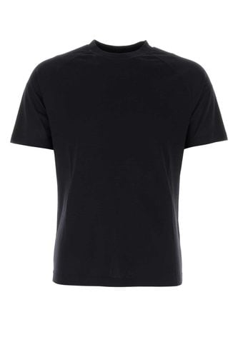 Zegna Midnight Blue Wool T-shirt - Zegna - Modalova