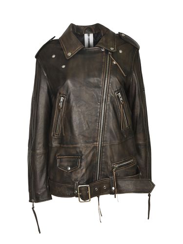 S. W.O. R.D 6.6.44 Classic Multi-pocket Biker Jacket - S.W.O.R.D 6.6.44 - Modalova