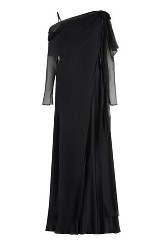 Alberta Ferretti Long Chiffon Dress - Alberta Ferretti - Modalova