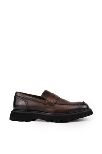 Doucal's Brown Leather Loafers - Doucal's - Modalova