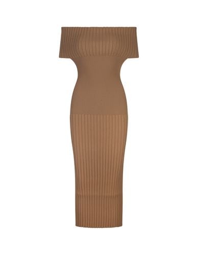 SportMax Brown Feritos Dress - SportMax - Modalova