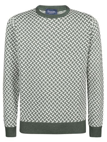 Razor Blade Long Sleeve Sweater - Drumohr - Modalova