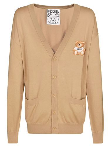 Moschino V-neck Buttoned Cardigan - Moschino - Modalova