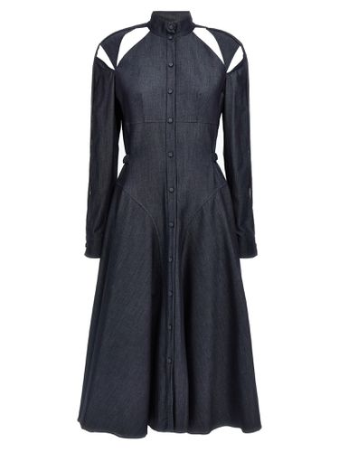 Giovanni Bedin Cut-out Denim Dress - Giovanni Bedin - Modalova