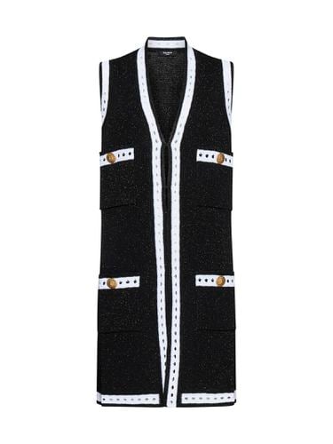 Balmain Maxy Cardigan Knit Cardigan - Balmain - Modalova