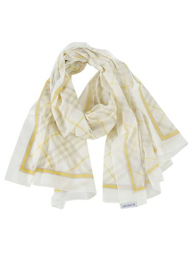 Burberry Checked Scarf - Burberry - Modalova