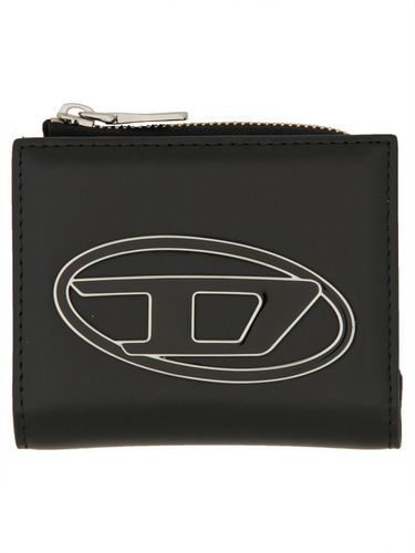 Leather Card Holder With Logo - Diesel - Modalova