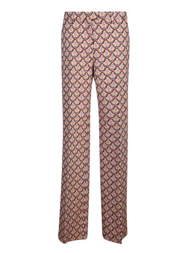 Etro Tie Jacquard Trousers - Etro - Modalova