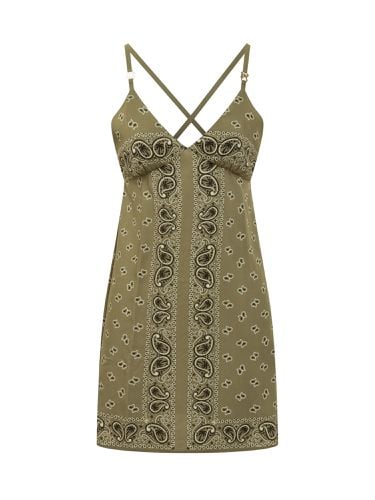 Dress With Paisley Pattern - Palm Angels - Modalova