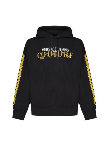 Chain Logo Hoodie - Versace Jeans Couture - Modalova