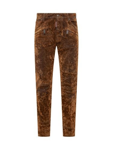 Dsquared2 Velvet Trousers - Dsquared2 - Modalova