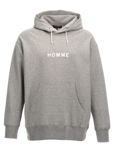 Logo Print Hoodie - Comme des Garçons Homme - Modalova