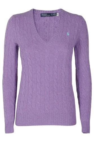 V-neck Long-sleeved Jumper Sweater - Polo Ralph Lauren - Modalova