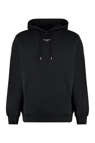 Slogan A Poche Classique Hooded Sweatshirt - Drôle de Monsieur - Modalova