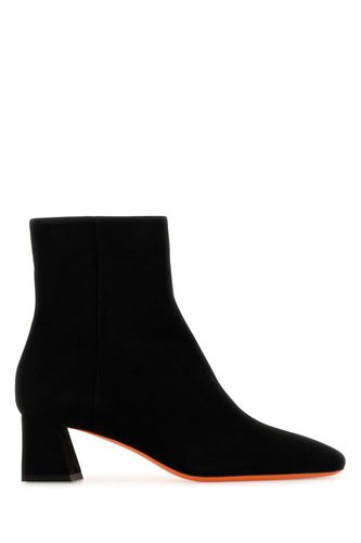 Suede Marta Ankle Boots - Santoni - Modalova