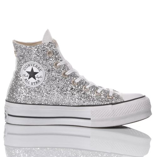 Converse Platform Glitter Silver - Mimanera - Modalova