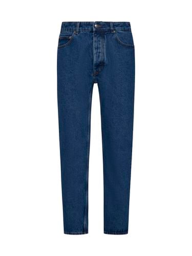 Lw Monogram Straight Jeans - Palm Angels - Modalova