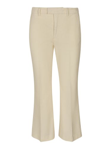 Slim Fit Flare Cuffs Trousers - Closed - Modalova