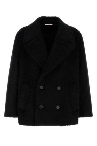 Mohair And Wool Coat - Valentino Garavani - Modalova