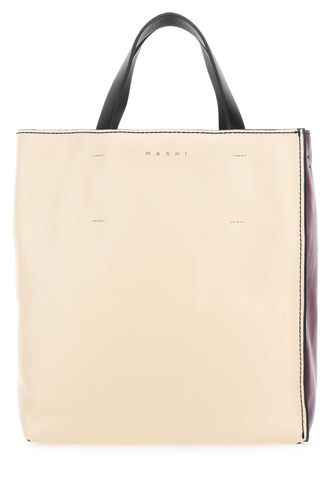 Multicolor Leather Museo Soft Handbag - Marni - Modalova