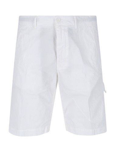 Aspesi Belt-looped Slim-cut Shorts - Aspesi - Modalova