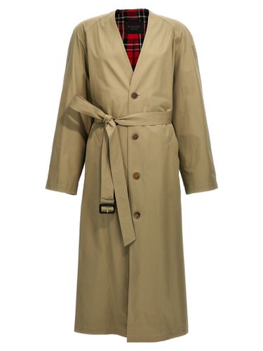 Balenciaga Oversize Trench Coat - Balenciaga - Modalova