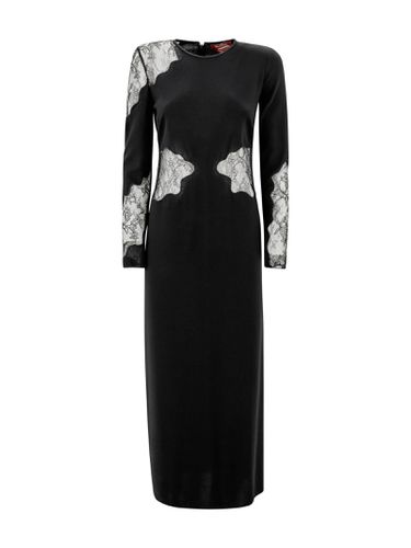 Black Crepe Enziana Dress - Max Mara Studio - Modalova