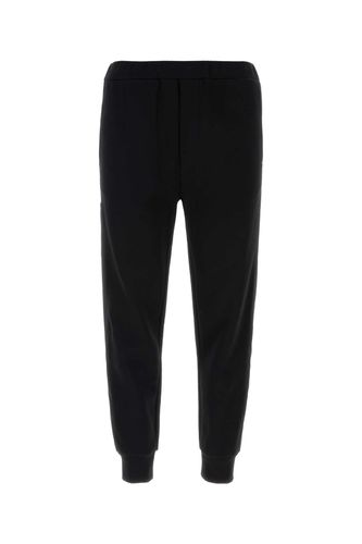 Prada Black Cotton Blend Joggers - Prada - Modalova