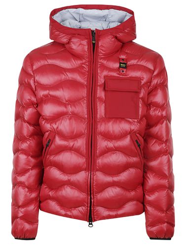 Blauer Cargo Pocket Quilted Jacket - Blauer - Modalova