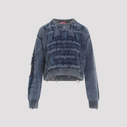 M-rotta Destroyed Knitted Jumper - Diesel - Modalova