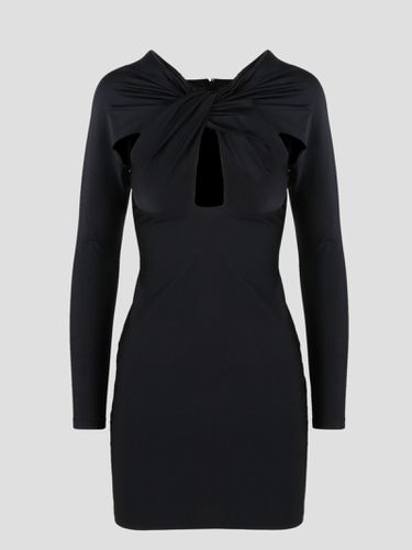 Twisted Cut Out Jersey Dress - Coperni - Modalova