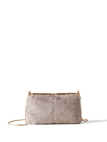 Borbonese Faux Fur Shoulder Bag - Borbonese - Modalova