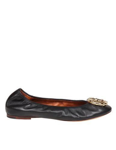 Nappa Ballerina With Buckle - Lanvin - Modalova