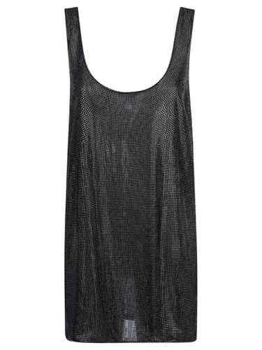 Rhinestone Embellished Tank Dress - Giuseppe di Morabito - Modalova