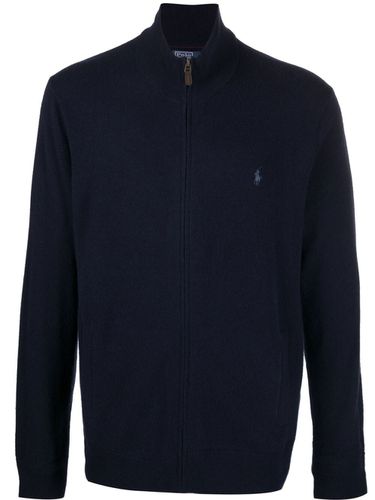 Long Sleeve Full Zip Sweater - Polo Ralph Lauren - Modalova