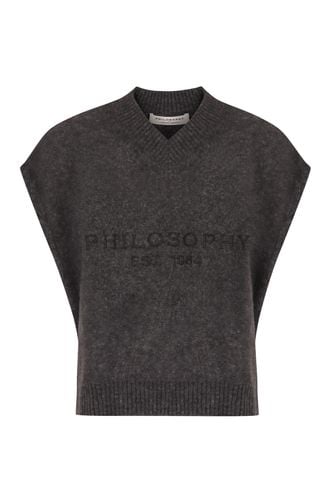 Wool Blend Sweater - Philosophy di Lorenzo Serafini - Modalova